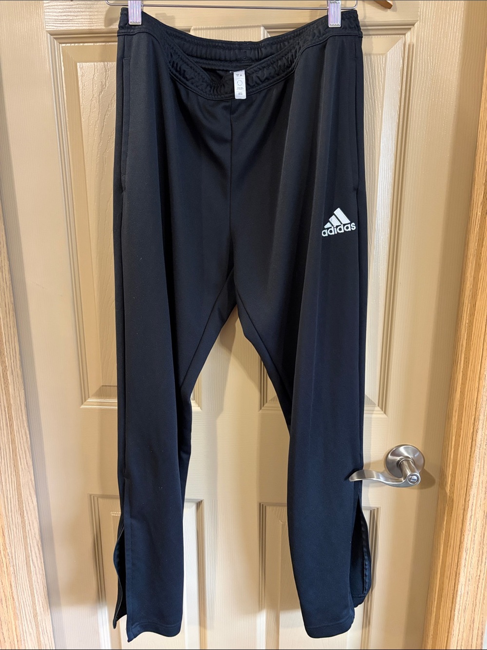 Adidas Men’s Black Quarter Zip Sweatpants